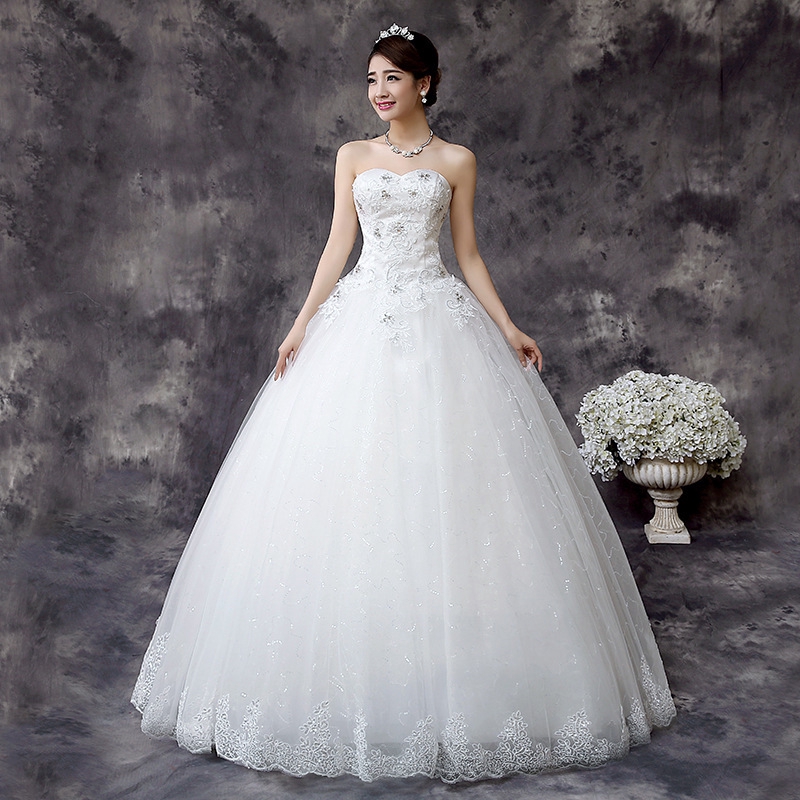 Bride Dress Mid Rise Slim White Bra Wedding Dress Shopee Malaysia
