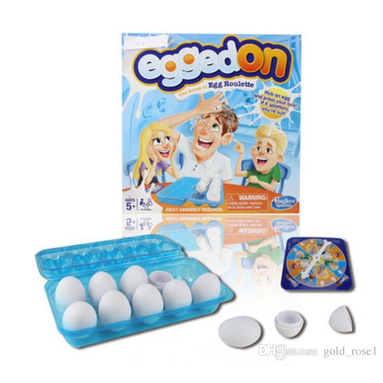 Hasbro Egged on Game Egg Roulette Fun for all the Family NEW 