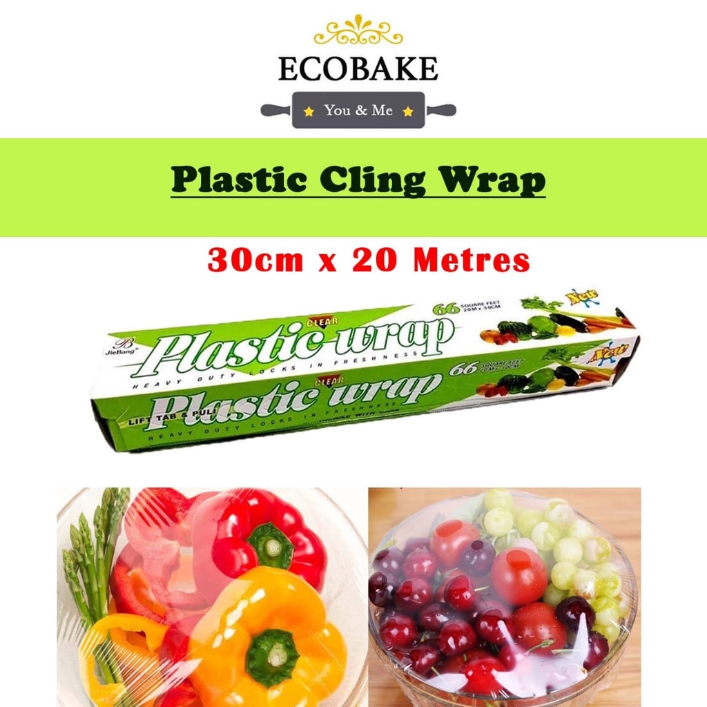 Safety Use Food wrapping cling film Plastic Wrapping Food Wrap 200cmx