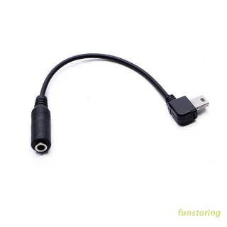 Mini USB a 3.5mm Adaptador Cable Cable para Micrófono MIC Gopro Hero 4/3/3+