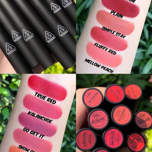 Original 3ce Lipstick 3ce新品烟管口红 Shopee Malaysia