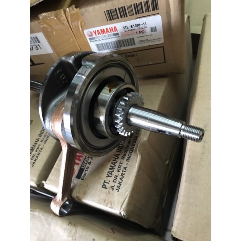YAMAHA EGO EGO S NOUVO S CRANKSHAFT CRANK SET 100 ORIGINAL Shopee