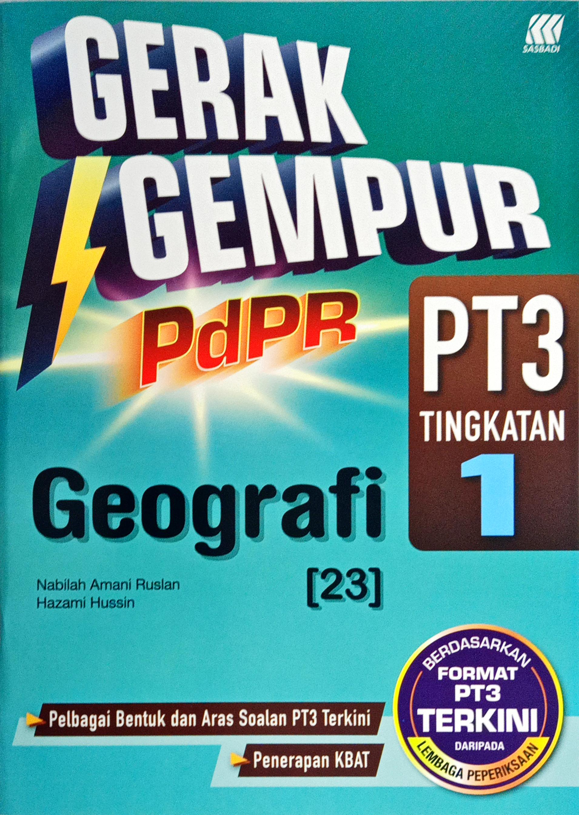 Buy Buku Latihan  Gerak Gempur PdPR Tingkatan 1 / 2 / 3 Edisi 2021