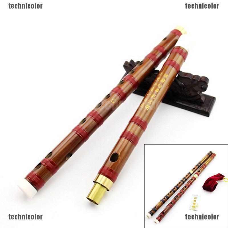 Traditional Chinese Musical Instrument Handmade Dizi Bamboo Flute in G