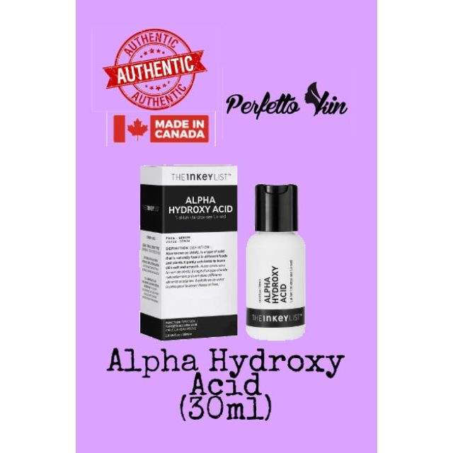 [READY STOCK] Alpha Hydroxy Acid 30ml Shopee Malaysia