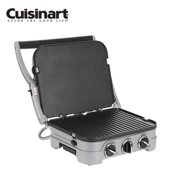 Cuisinart Griddler Countertop Grill Removable Plates Panini