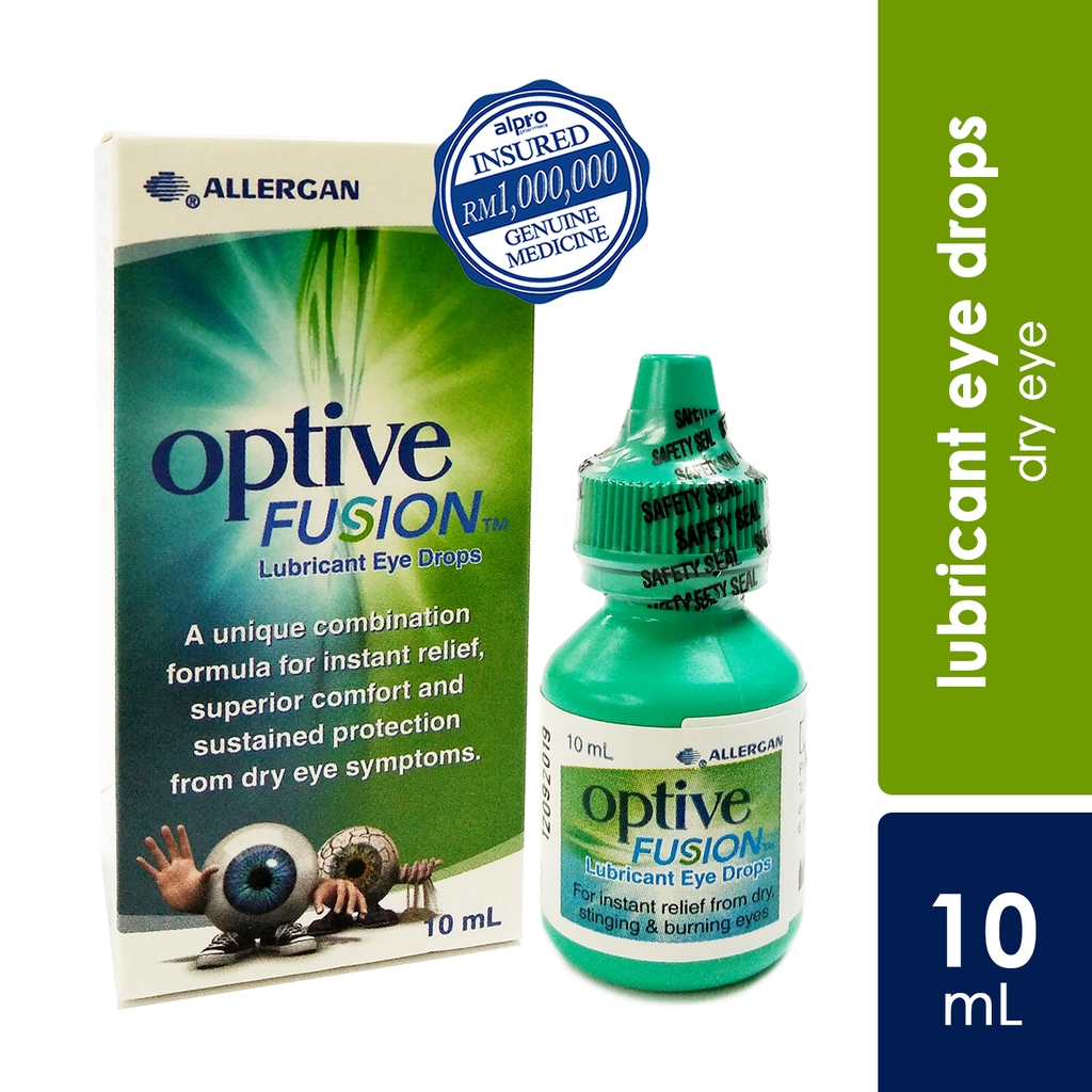 Optive Fusion Eye Drops (10ml) Shopee Malaysia