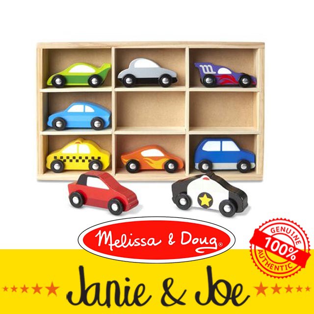 melissa and doug car set