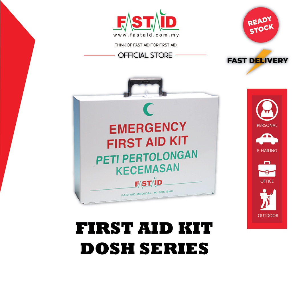 FIRST AID KIT (DOSH SERIES) (1-100 PAX) | Shopee Malaysia