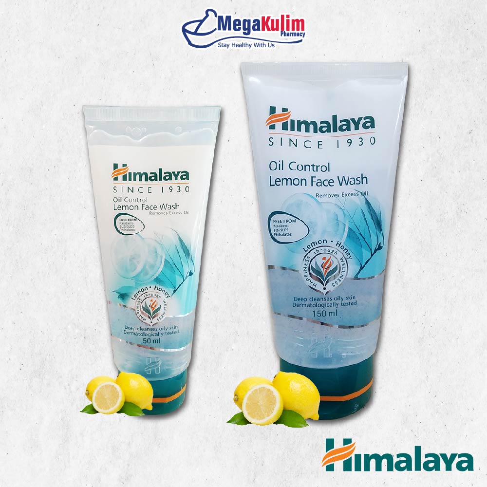 Himalaya Oil Control Lemon Face Wash (50mL / 150mL) Shopee Malaysia