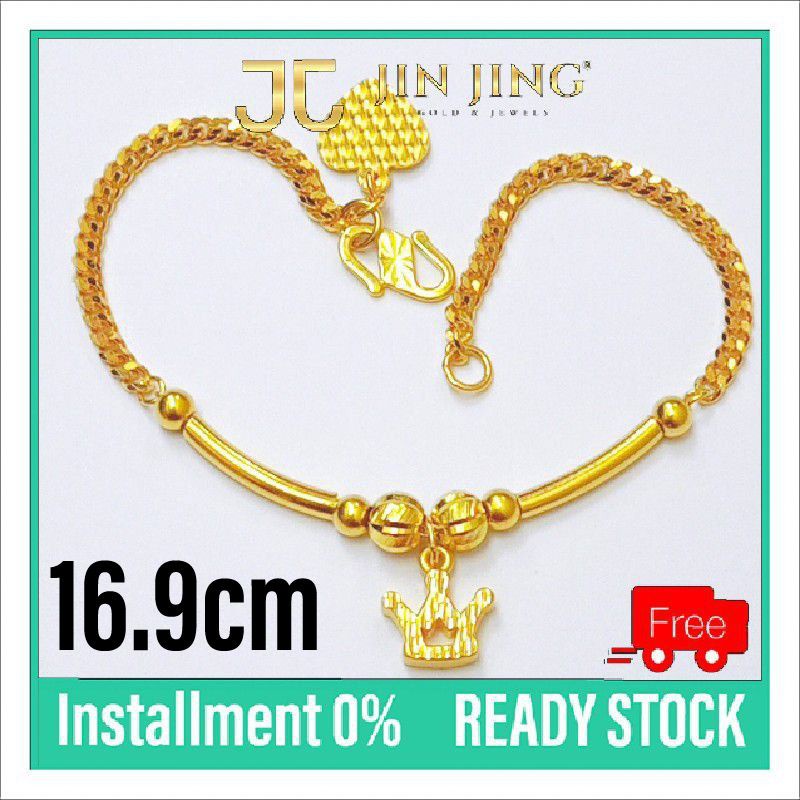 Buy Rantai Tangan Mesin Gantung Padu Emas 916 16 9cm 6 76g Seetracker Malaysia