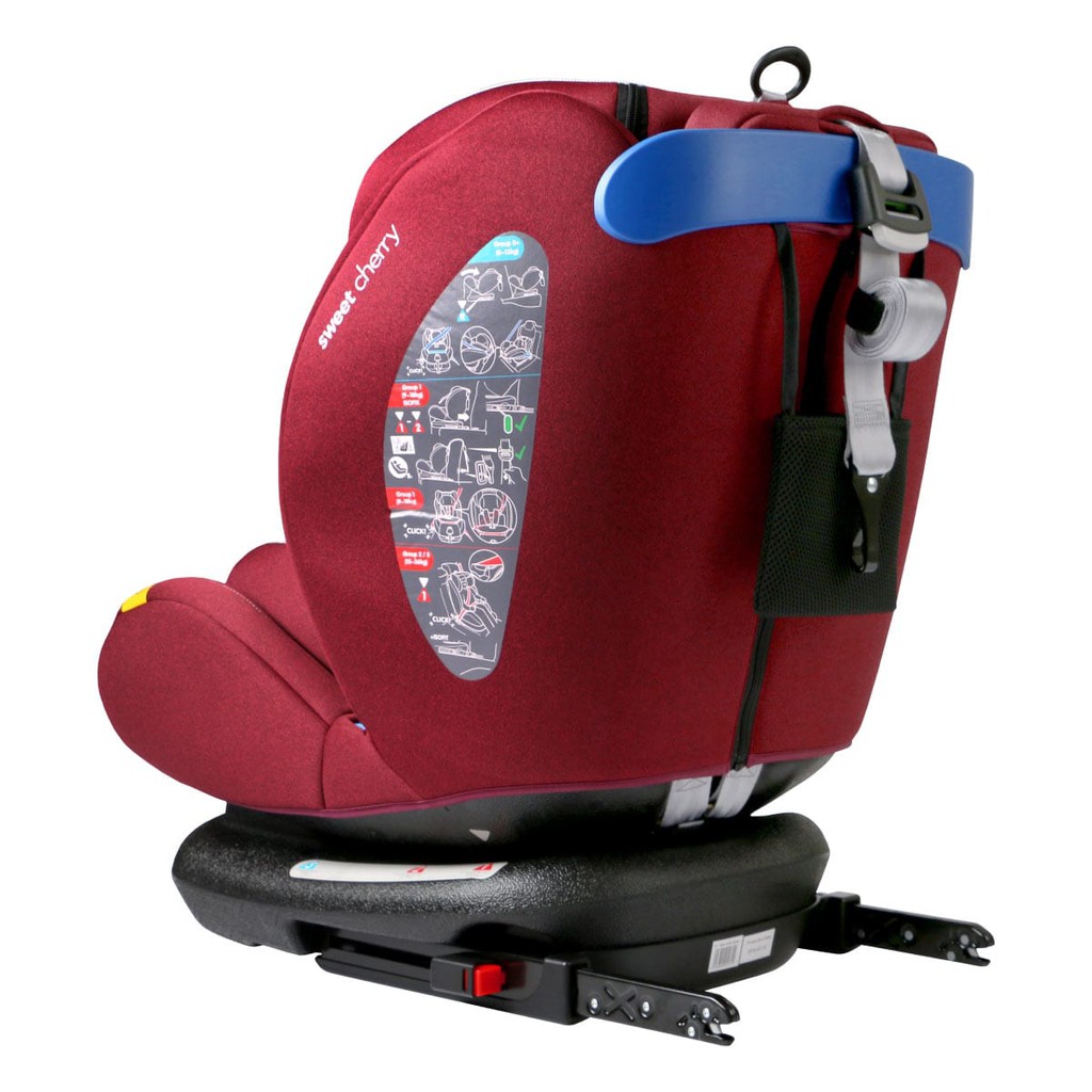 sweet cherry falcon isofix car seat