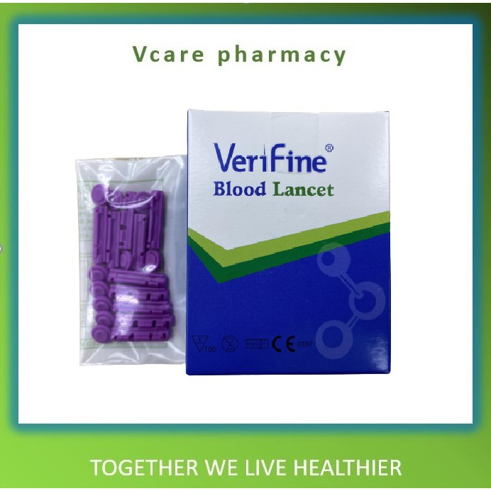 VERIFINE BLOOD LANCET 30G 100'S Shopee Malaysia