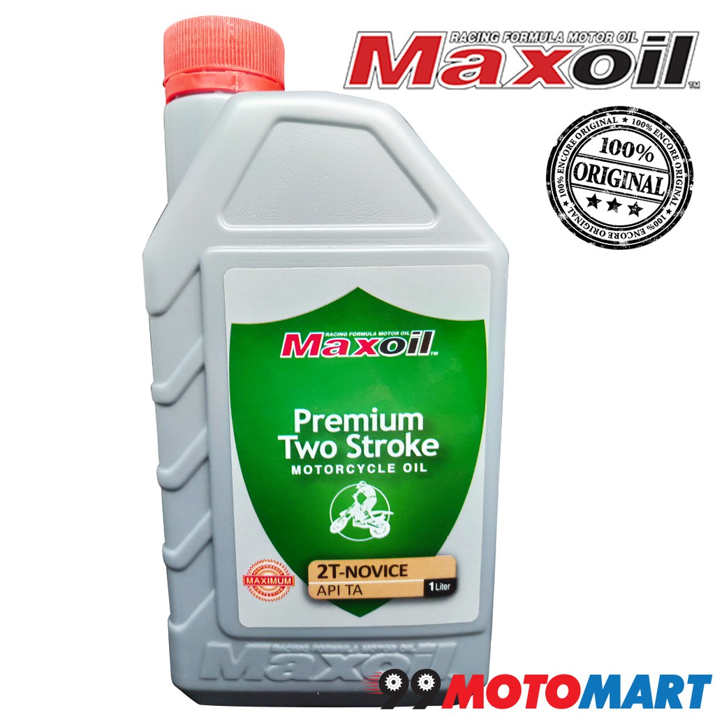 Maxoil 2t Novice Premium Two Stroke Api Ta Ori Minyak Maxoil Premium