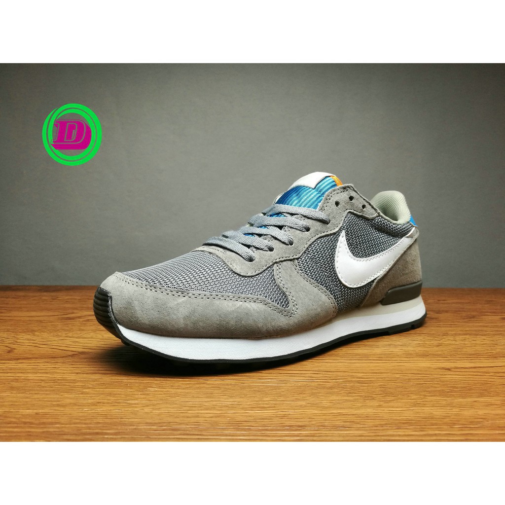 nike internationalist grey blue