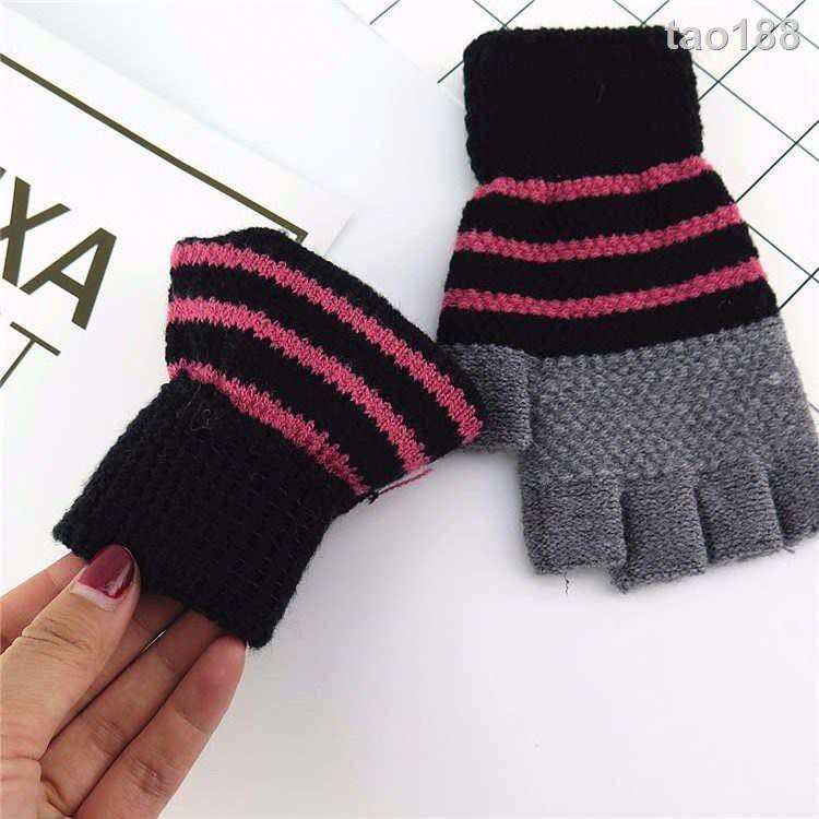 mens fingerless winter gloves