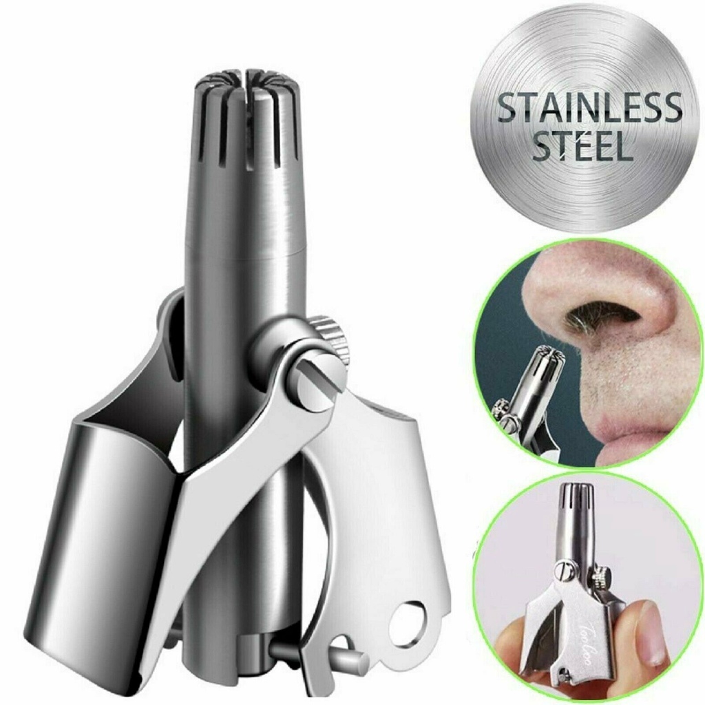 Manual Nose & Ear Hair Trimmer Nose hair trimmer scissors Nose hair