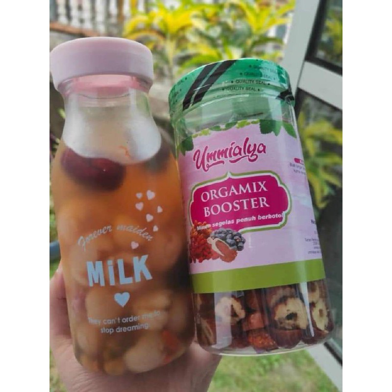 Organik Milkbooster Orgamix Ummialya Minuman Tambah Susu Badan Naikkan Hb Set Pantang Omb Milkbooster Nufiya Shopee Malaysia