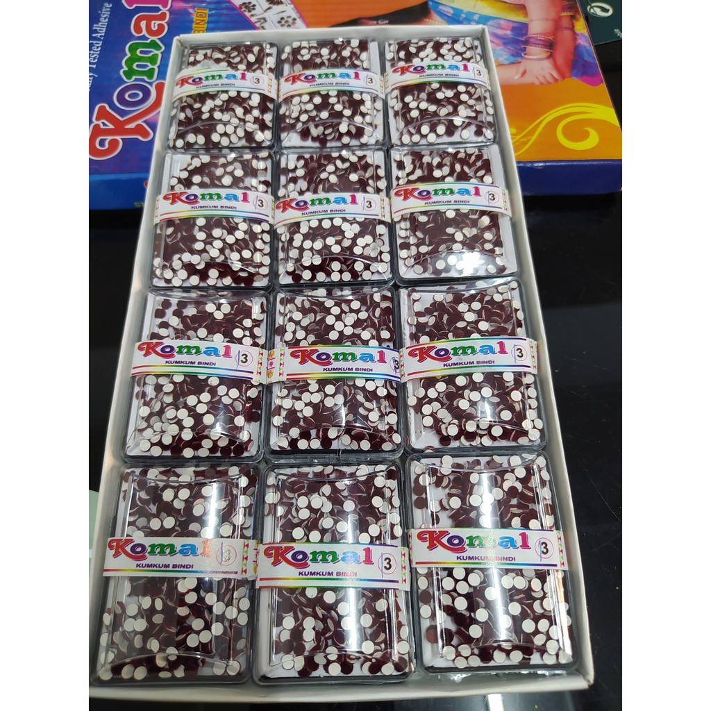 Bindi/Sticker Pottu/Pottu/Mangal Shopee Malaysia