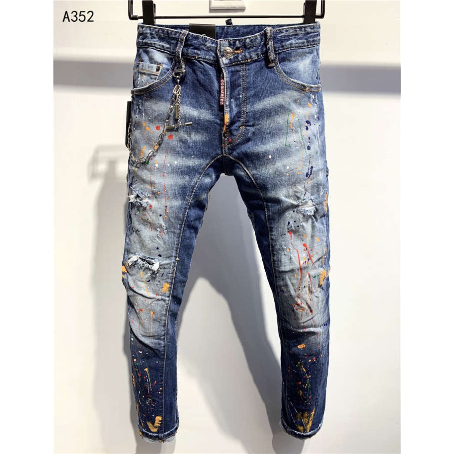 dsq jeans black