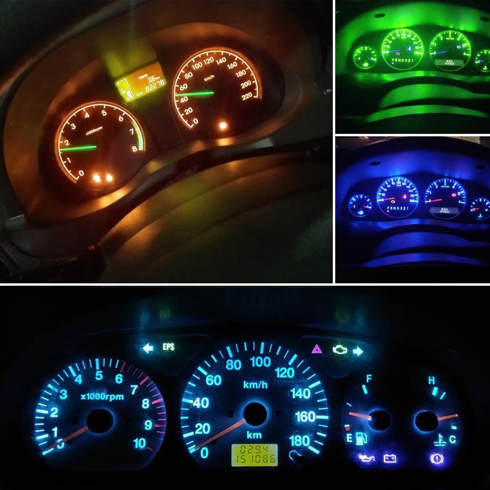 Quality Have 1pcs Car Instrument Dashboard Meter Light T3 T4.2 T4.7 T5 LED 3030 1 SMD interior lamp Purpose Durable - Image 4