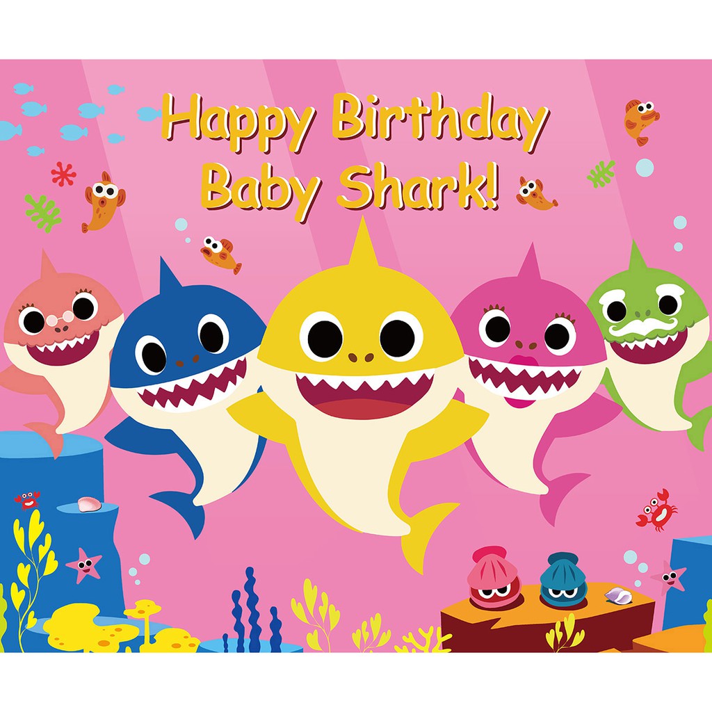 High Resolution Happy Birthday Baby Shark Images