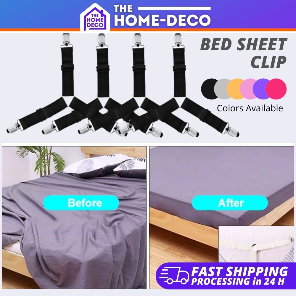 Mattress Clips Elastic Bed Clips Sheet Belt Fastener Adjustable Bed