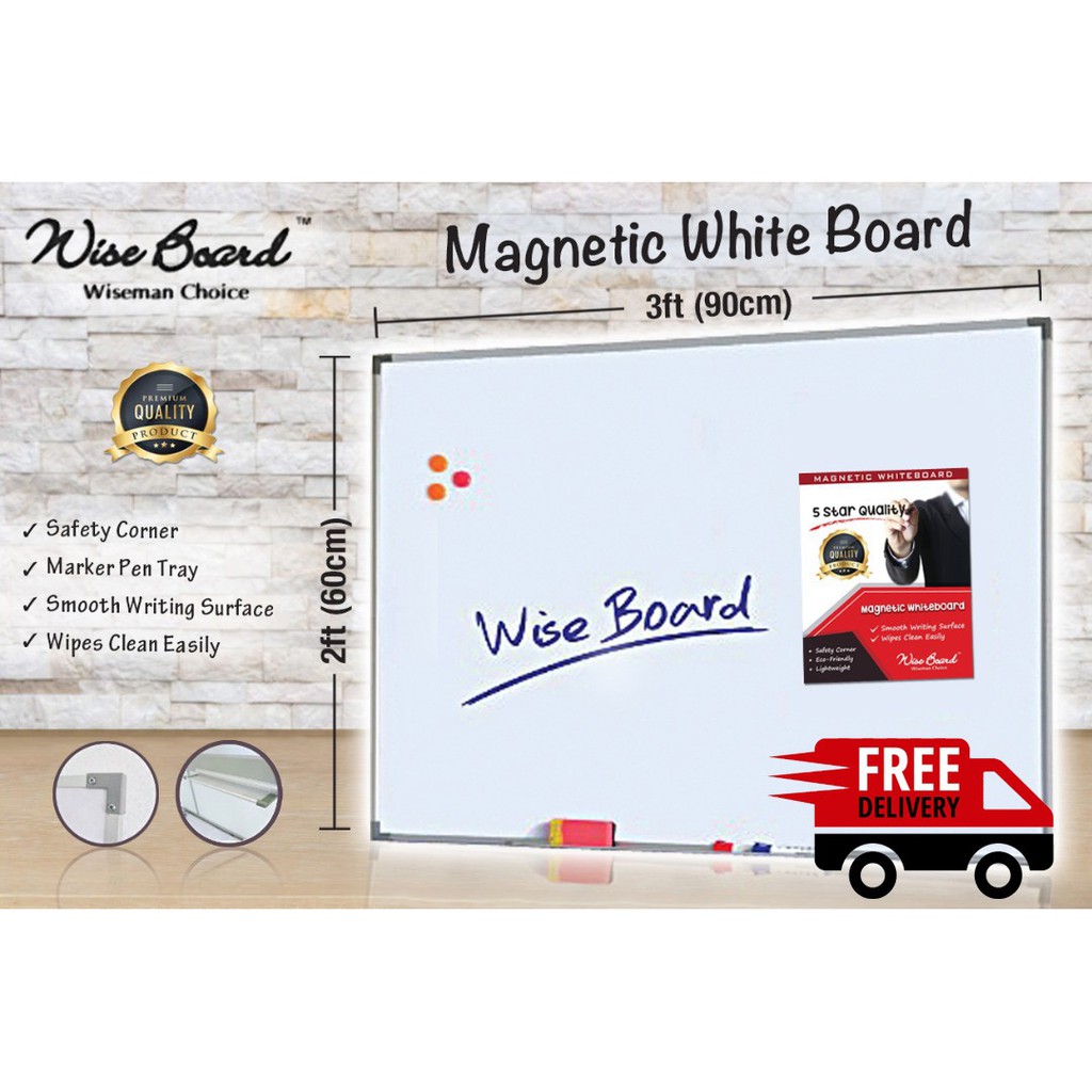 Whiteboard Size2'x3',3'x4',4'x4',4'x5' & 4'x6' Whiteboard🌟🌟🌟🌟