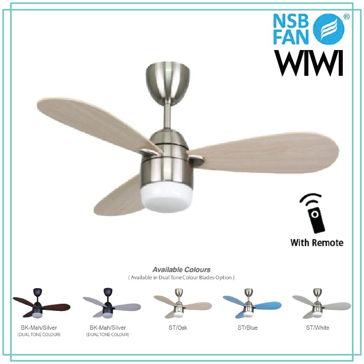 Nsb Wiwi 38 Remote Control Ceiling Fan, 38 Ceiling Fan