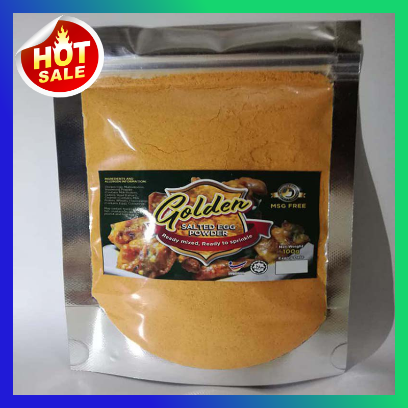 Golden Salted Egg Powder 100gm - alammayabiz