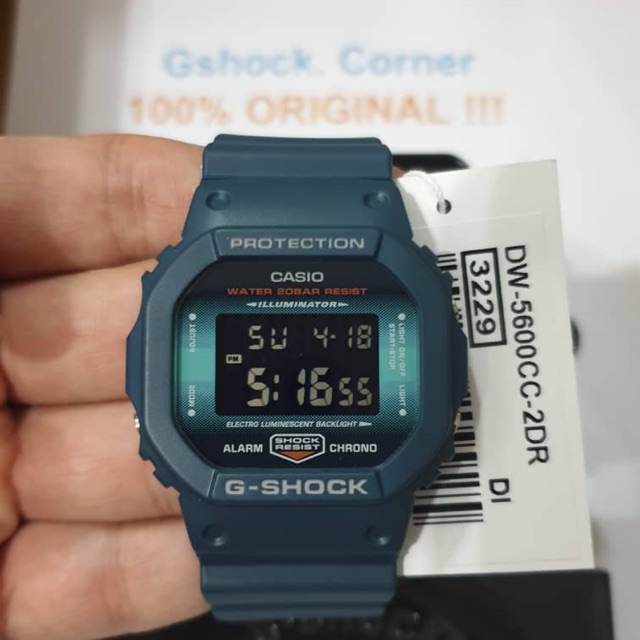 Casio G Shock Dw5600cc Dw5600cc 2 Dw 5600cc 2 Special Color Models 100 Original Product Shopee Malaysia