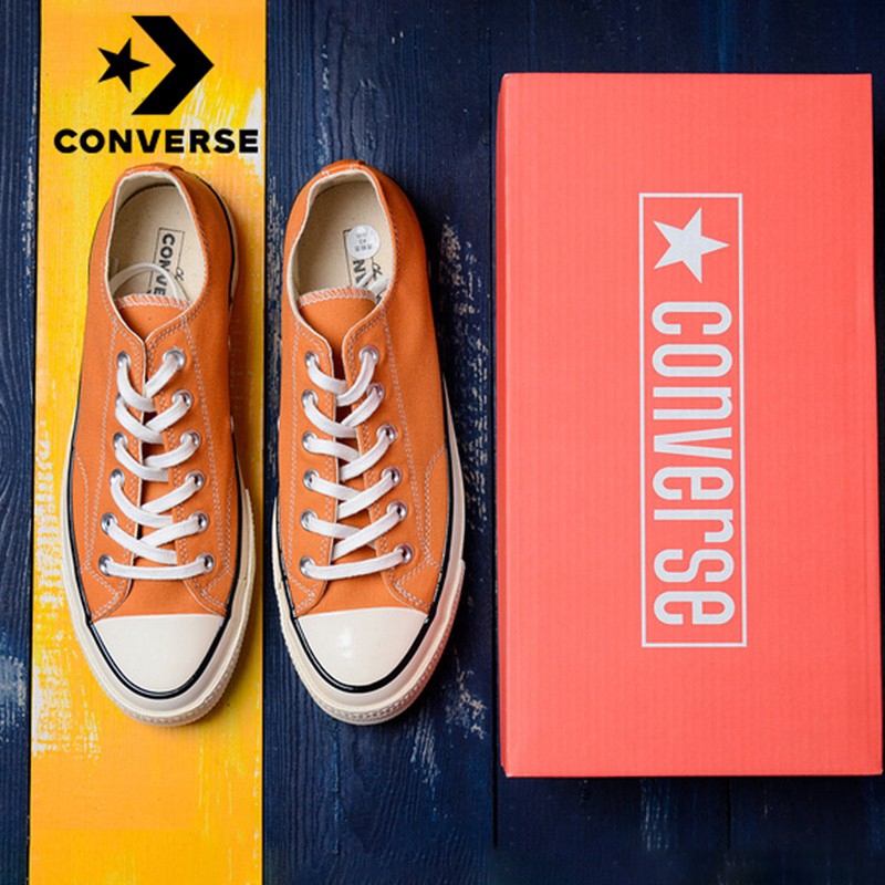 orange bottom converse