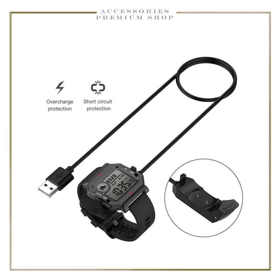 [MY Stock] - Fast USB Charging Cable Smart Watch Charger Device for Huami Amazfit Neo