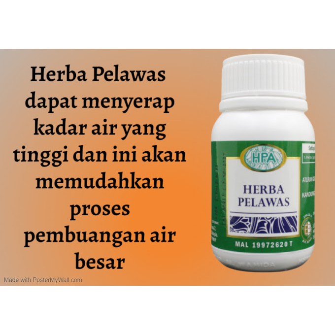 Original Hpa Herba Pelawas Ubat Sembelit 75 Kapsul Shopee Malaysia