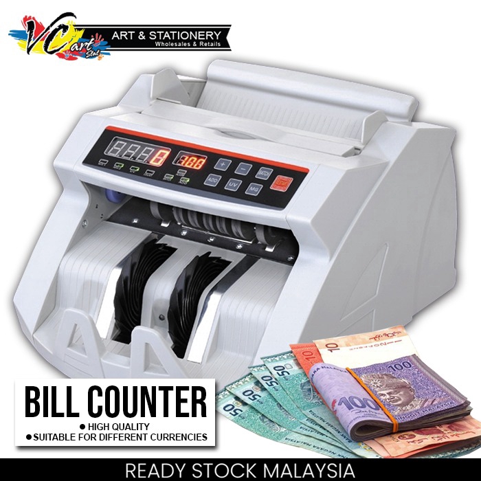 Bill Counter with UV Function (For Malaysian Ringgit) Money Notes