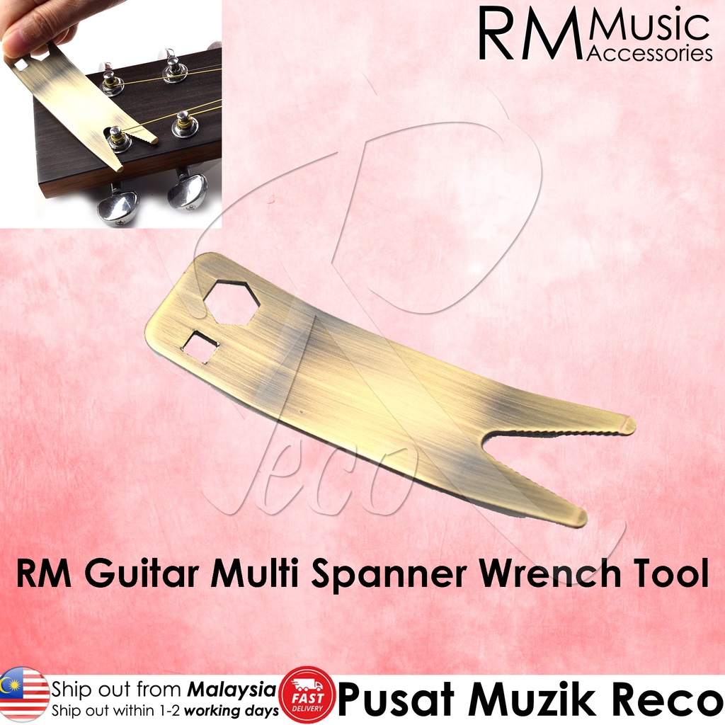 RM Acoustic Electric Guitar Bass Multi Spanner Wrench Tool MultiTool