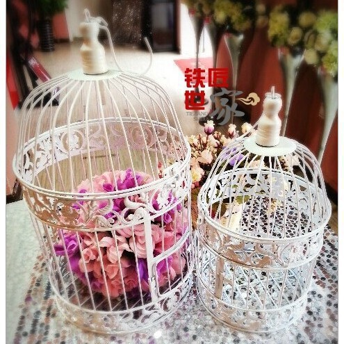 New Come Wrought Iron New Bird Cages Decorative Birds Cage