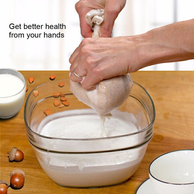 Big Nut Milk Bag Reusable Cheese Cloth Bags Nylon Mesh Bag Filter Fast