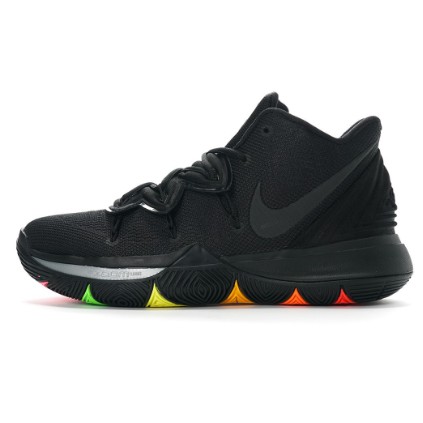kyrie irving rainbow shoes