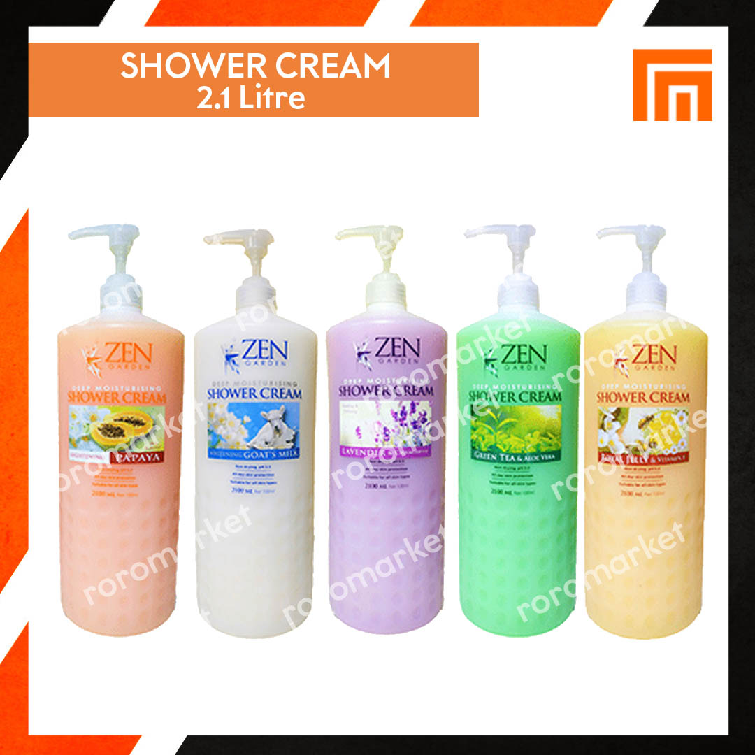 ZEN GARDEN Shower Cream 2.1 Litre All Variant Available Shopee Malaysia