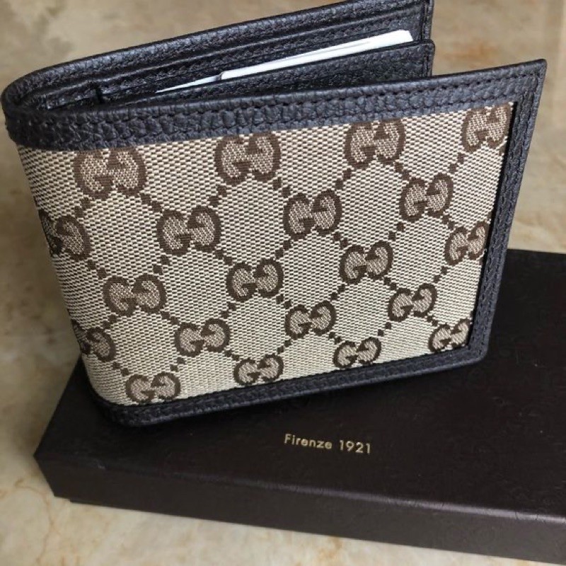 GUCCI MEN WALLET AUTHENTIC | Shopee Malaysia