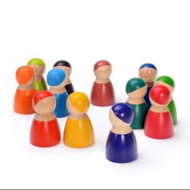 grimms rainbow peg dolls