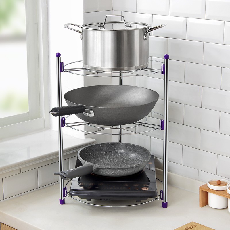 Multi Layer Pot Rack Kitchen Pot Storage Rack Pot Rack Racks