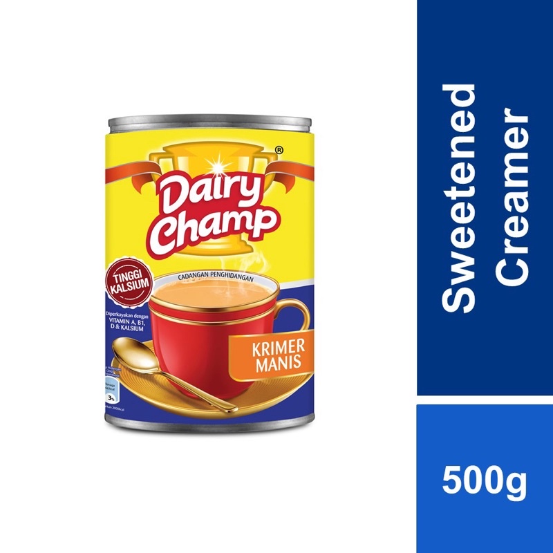 G Dairy Champ Sweetened Creamer Krimer Manis High Calcium Tinggi