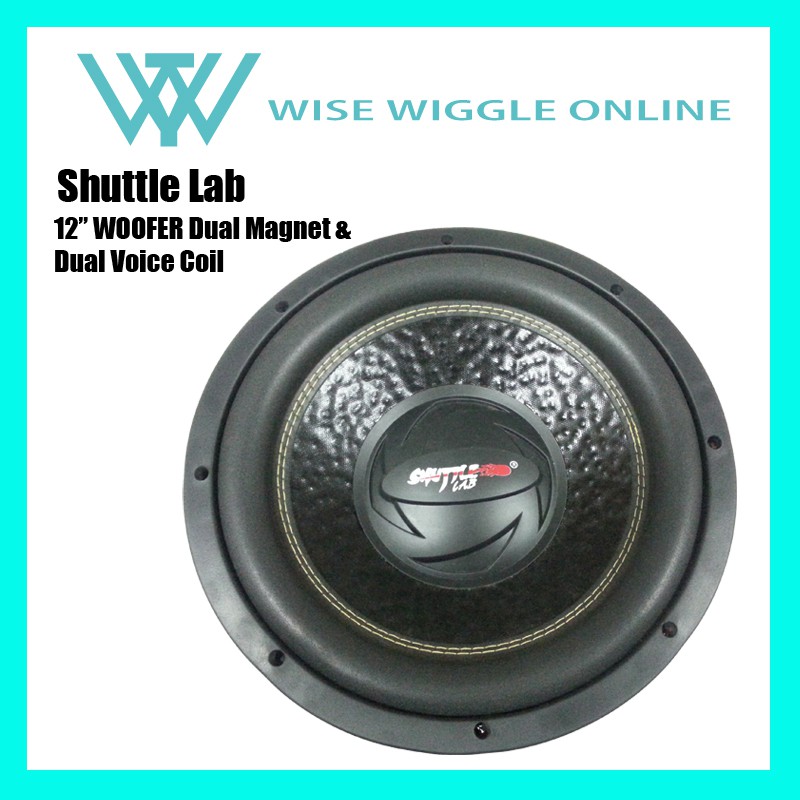 subwoofer dual voice coil