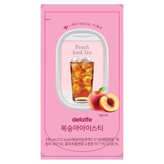 现货 Korea Delaffe Coffee Iced Peach Tea Blue Lemonade 韩国火爆便携袋袋咖啡饮料冰茶饮料 Shopee Malaysia