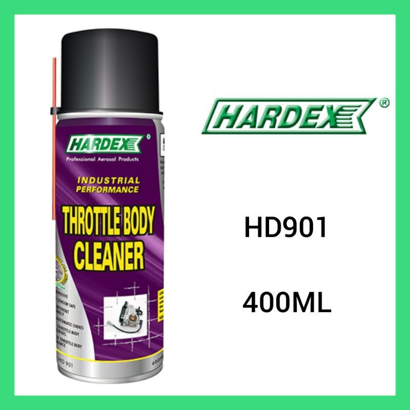 HD901 HARDEX THROTTLE BODY & MASS AIR FLOW CLEANER SPRAY 400ML Shopee