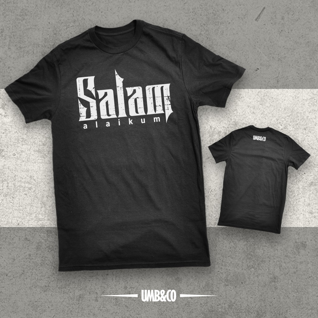 (Ready Stock) Salam alaikum - UMB Merchandise - Tshirt - Islamic - Streetwear