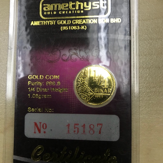 Dinar Syiling Power Gold Shopee Malaysia