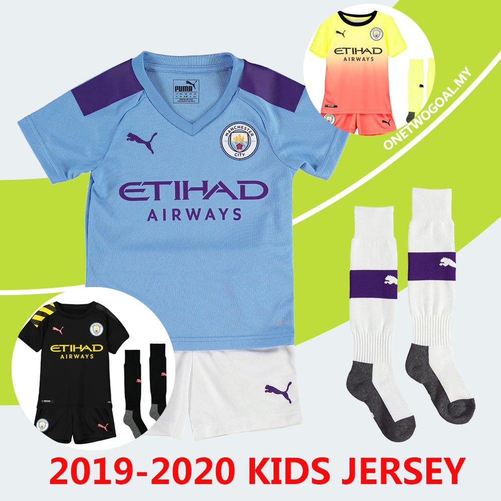 man city kids socks